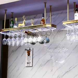 Κρεμαστά SS Wine Racks: Essential Decoration for Restaurant & Dining Rooms
