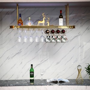 Hanging SS Wine Racks: Essential Decoration Foar Restaurant & Dining Rooms