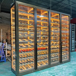 SS vyno lentynos: individualizuotos vyno demonstravimo erdvės kūrimas