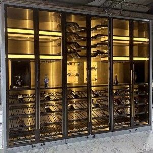 SS Wine Racks: creando un espazo de exposición de viños personalizado