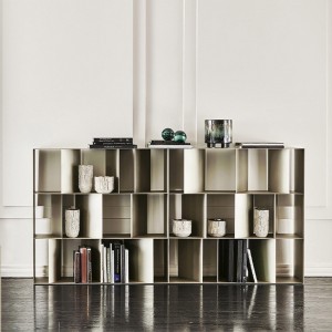 Stainless Steel Bookcase Display Shelf Personalization