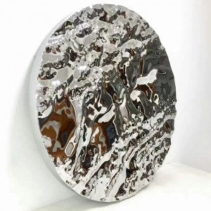 Water Ripple Urezana ploča od nehrđajućeg čelika