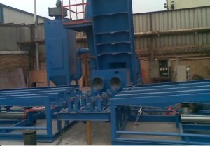 Shot Blasting Machine for Steel Pipe Outer Wall Cleaning from china