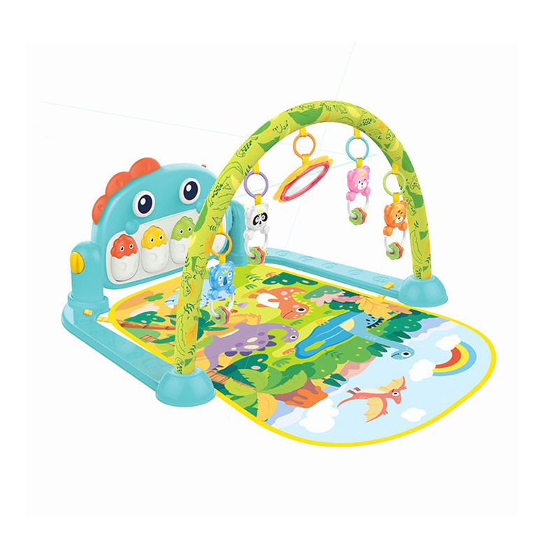 Baby Activity Gyms Play Mats with Musical Piano Toy and Lights (1)