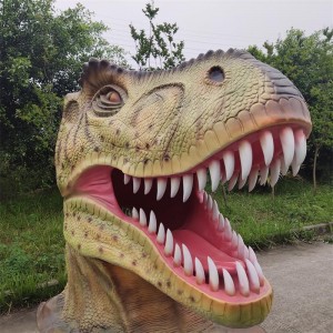 Good Quality 3D Artificial Animatronic Dinosaur for Shown Dinosaur Theme Park Equipments
