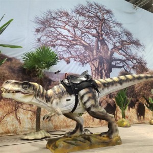 Hot sale animatronic dinosaur rides T-Rex rides para sa amusement park