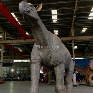 Rhino model electric animatronic prehistoric animal model for theme park