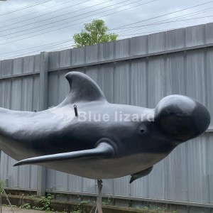 Neie Modell fir Parken Blunt-snouted Delfin antike Dolphin Modell