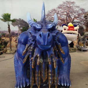 Strihové animatronické modely Dragon the Soul Eater Tvorba modelov štyroch zlých drakov