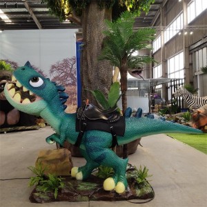 Funny Amusement Animatronic Dinosaur Rides for Kids Park