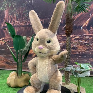Zitsanzo zofananira zikuwonetsa-Mawonekedwe a Electric Rabbit Model ndi Animatronic Animal model