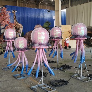 Jellyfish animatronic is in soarte fan robot oars as Jellyfish robot