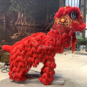 Animatronic Chinese Lion Dance Model Brings Festival Joy to Celebrations