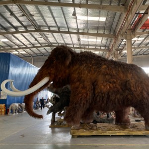 „Mamutų gamyba“ Kinijos gamintojų pastangos sugrąžinti apšiurusius, šaltį mėgstančius dramblius