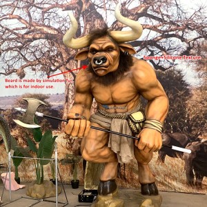 Mythological Minotaur Sculpture Brings Greek Legend to Life