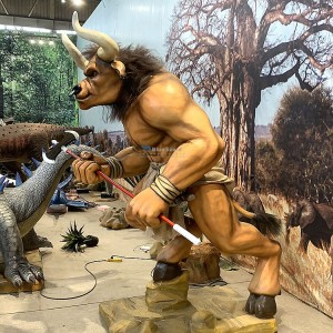 Mythological Minotaur Sculpture Brings Greek Legend to Life
