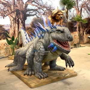Multi-Legged Serpent Monster Sculpture Crafted for Mythological Display