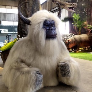 Customized Life Size Sensor Control Mechanical Animal Gorilla For Sale