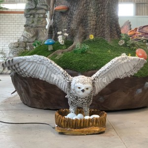 Model snježne sove Model ptice i model orla za zoološke vrtove i prirodne muzeje
