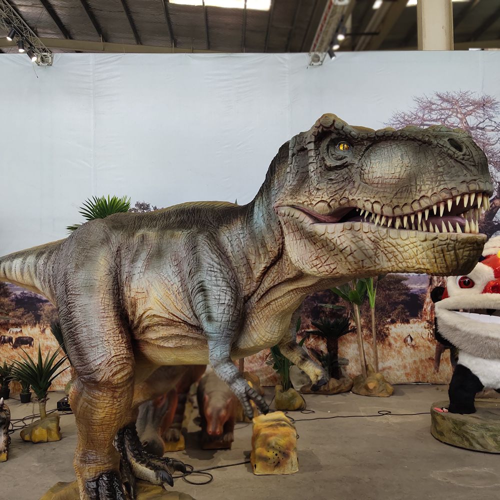 high quality animatronic dinosaur T-rex model