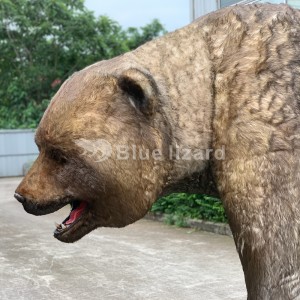 प्रदर्शनी पशु मोडेल गुफा भालु अनुकूलित एनिमेट्रोनिक मोडेल