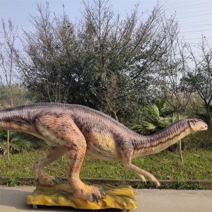 Modelos de dinosauros xurásicos animatrónicos de alta emulación de tamaño natural