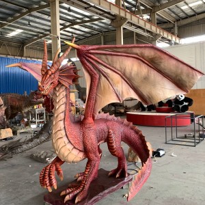 Theme Park Decorations(AD-70) Electric Western Dragon Model