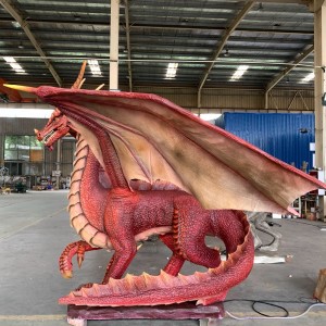 Theme Park Decorations (AD-70) Electric Western Dragon Model