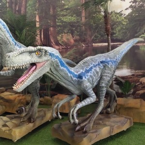 Velociraptor animatronik berkualiti tinggi untuk taman hiburan
