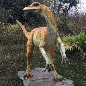 نماذج معروضة في متحف الديناصورات المتحركة في المنتزه الترفيهي