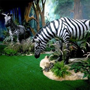 Adani Animatronic Zoo Animal Awoṣe ni High Simulation