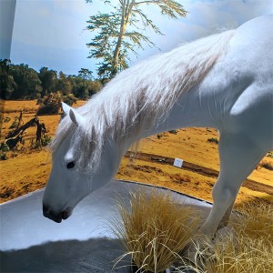 Model animatronik kuda palsu untuk kesenangan di kebun binatang