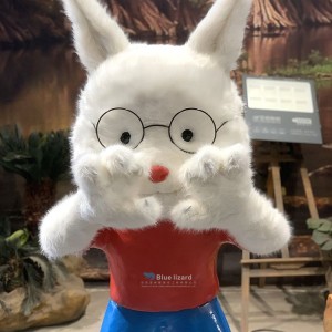 Friendly Werewolf Child Animatronic Brings Playful Charm to Indoor Spaces