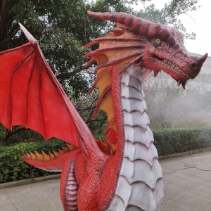 High simulation Mechanical Dragon Statue Dragon Sculpture Manufacturer