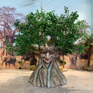 Animatronic talking tree model for sale