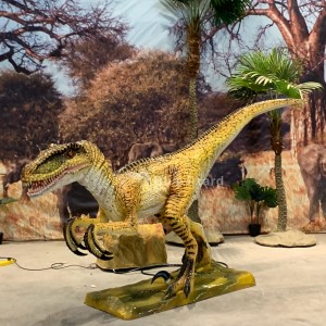 Hochwertiger animatronischer Velociraptor für Vergnügungsparks