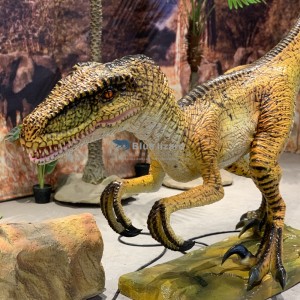 Velociraptor animatronic de înaltă calitate pentru parcul de distracții