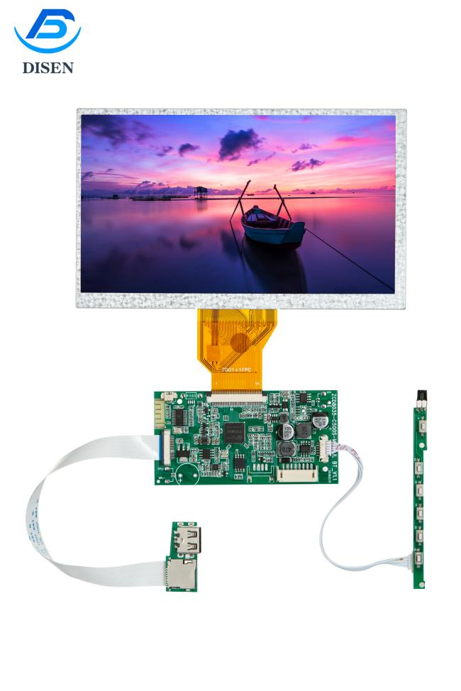 What is the application of LCD screen with driver board?