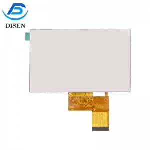 5.0inch 800×480 Standard Color TFT LCD Display for industrial equipment