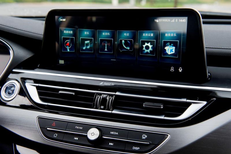 Abundant Interactive Functions of Vehicle Display