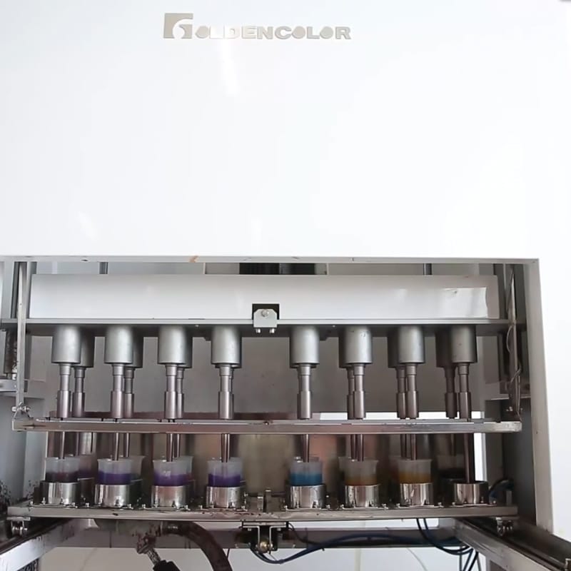 OEM Factory for Cosmetic Kitchen - Dispensing System Laboratory Multi-Axis Mixer – Golden Color