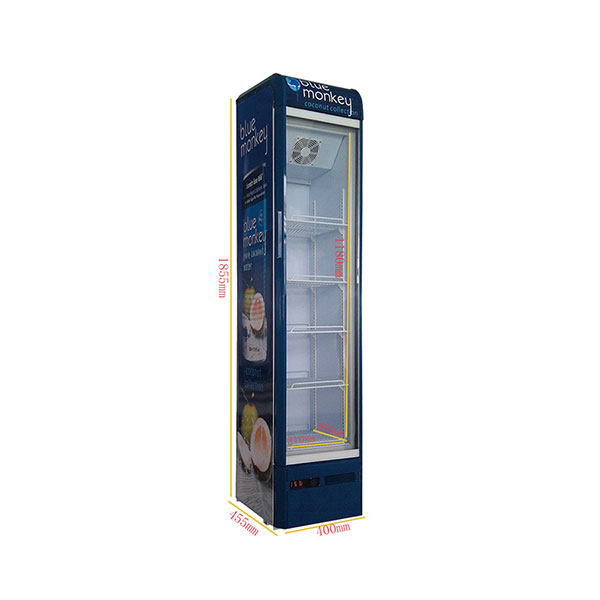 SC-145B upright display cooler with Led light