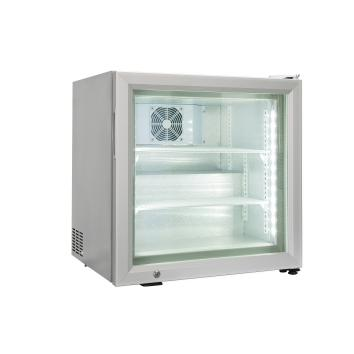 What is the difference between display cooler and display freezer?