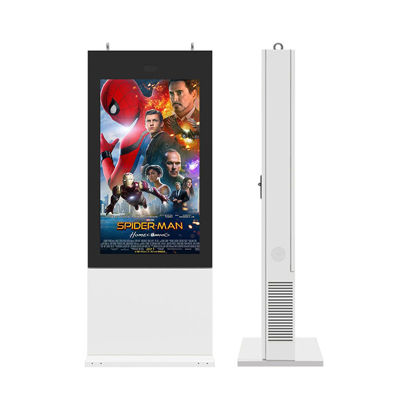 Leading Manufacturer for Interactive Multimedia Whiteboard - Outdoor Floor Stand LCD Advertising Kiosk – SOSU detail pictures
