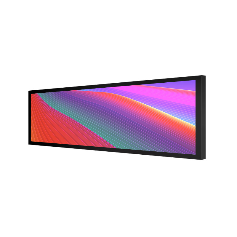 factory low price Flat Screen Menu Boards - Stretched Bar LCD Display – SOSU