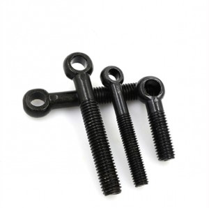 Kor-u-qaadista Indhaha Bolt Black oxide DIN 444 Wax-u-qaadista iyo Qalabaynta Sifaysan