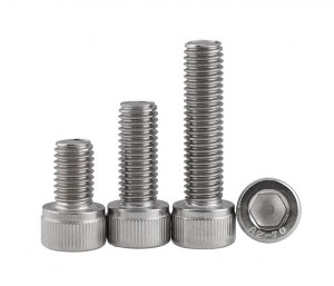 Hot-selling Machined Eye Bolts - Stainless steel Hex Socket Cup Head bolt DIN912 SUS304 SUS316 SUS201 – Duojia