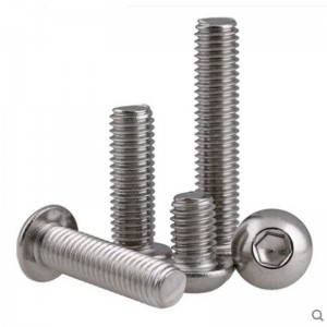 TS ISO7380 Hex Socket Button Head Security Screws - Anti - Tamper