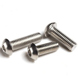 TS ISO7380 Hex Socket Button Head Security Screws - Anti - Tamper