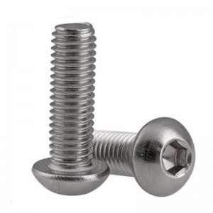 TS ISO7380 Hex Socket Button Head Security Screws - Anti - Tamper